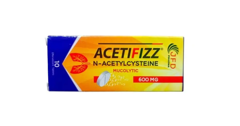 Acetylcystein(Acetifizz) 600mg Efferv Tablets 10's