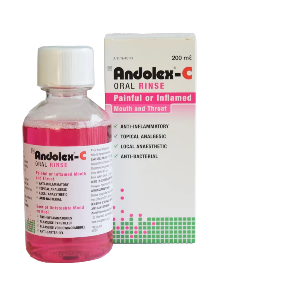 Andolex C Mouth Wash 200ml