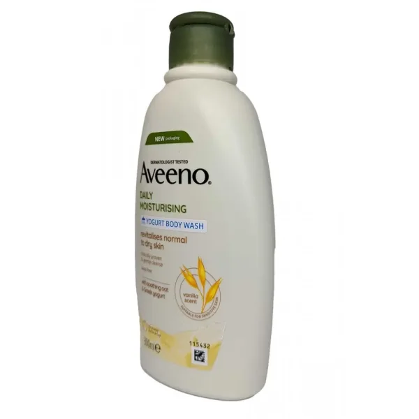 Aveeno D/M Body Wash Apricot Scent 300Ml