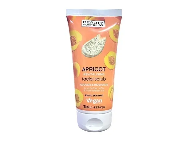 Beauty Formulas Apricot Facial Scrub Tube 150ml