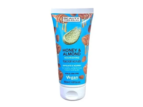 Beauty Formulas Honey&Almond FaceScrub Tube 150ml