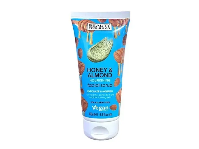 Beauty Formulas Honey&Almond FaceScrub Tube 150ml