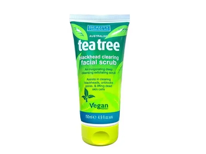 Beauty Formulas Tea Tree Facial Scrub 150ml