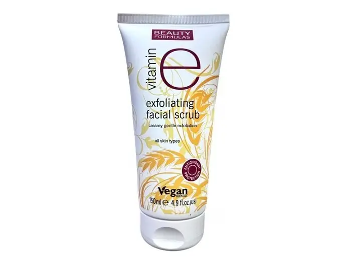 Beauty Formulas Vitamin E Exfoliating Scrub 150ml