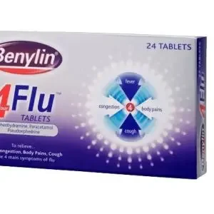 Benylin 4 Flu Tabs 24S