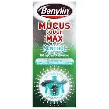 Benylin Mucus Cough Max Menthol Syrup 150Ml