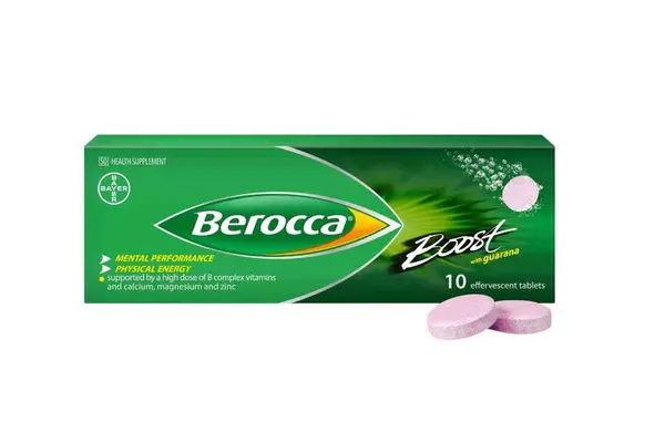 Berocca Boost Effervescent Tablets 10's