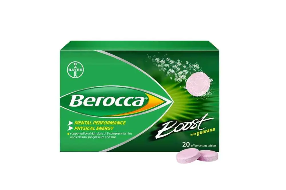 Berocca Boost Effervescent Tablets 20's
