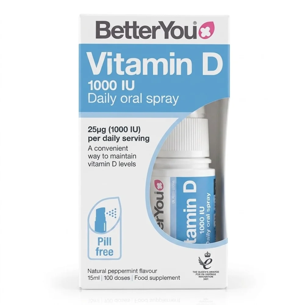 Better You Vitamin D3 1000 l.U Spray 15ml