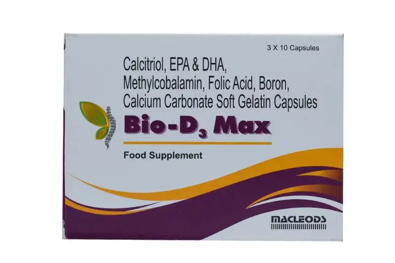 Bio D3 Max Capsules 30's