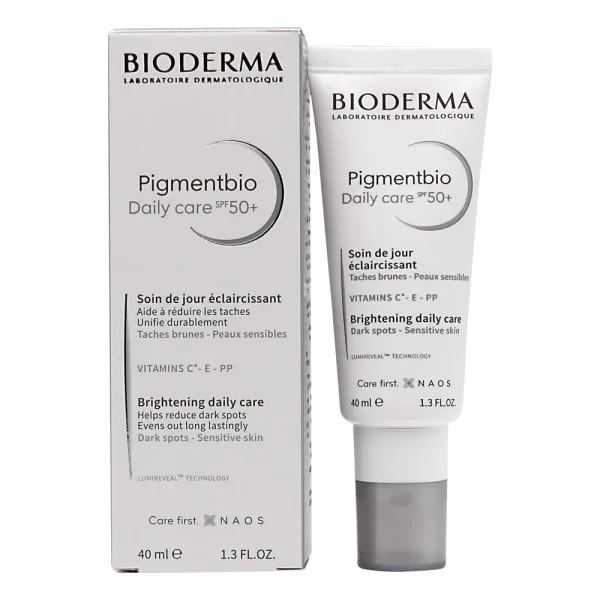 Bioderma Pigmentbio Daily Care Spf50+ 40Ml Reduces Dark Spots On Senstive Skin