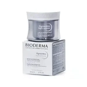 Bioderma Pigmentbio Night Renewer 50Ml Brightens Dark Spots On Senstive Skin