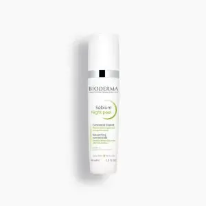 Bioderma Sebium Night Peel Soothing Concentrate For Marks & Blemishes 40Ml