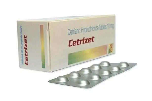 Cetrizet Tablets 10mg 100's