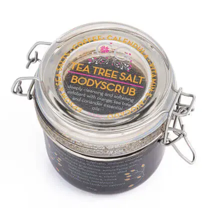 Cinnabar Body Scrub Coffee and Tea Tree 200ml