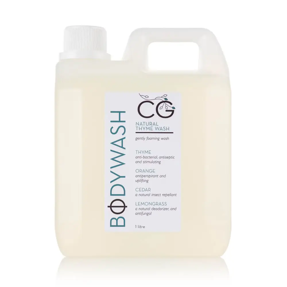 Cinnabar Body Wash Thyme 1ltr
