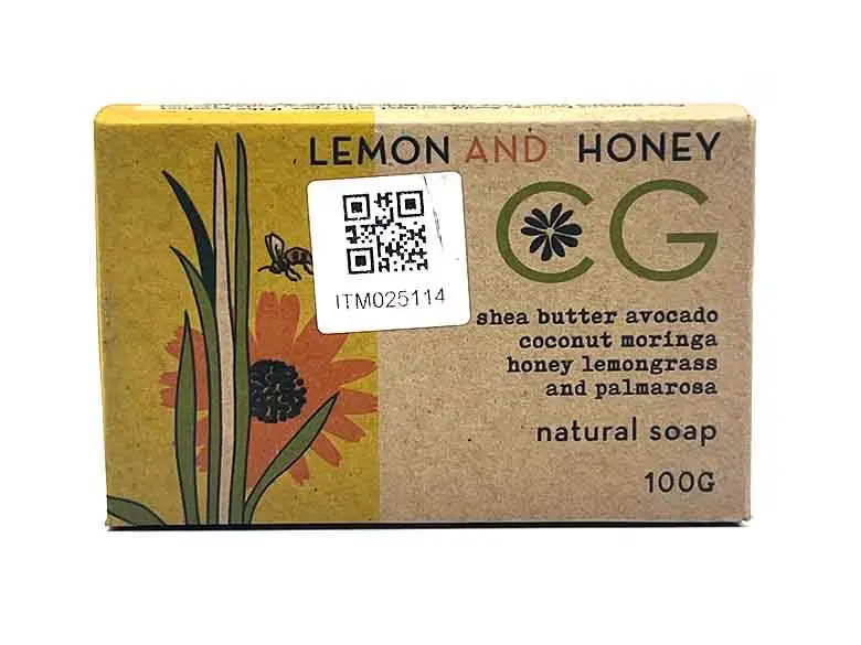 Cinnabar Soap Lemon& Honey 100gm
