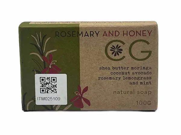 Cinnabar Soap Rosemary & Honey 100gm