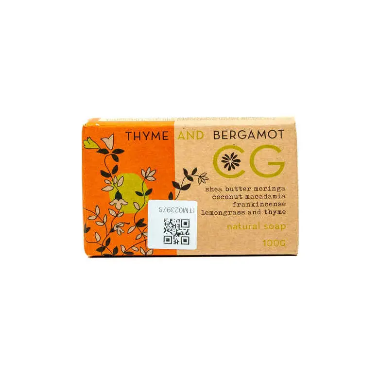 Cinnabar Soap Thyme & Bergamot 100mg