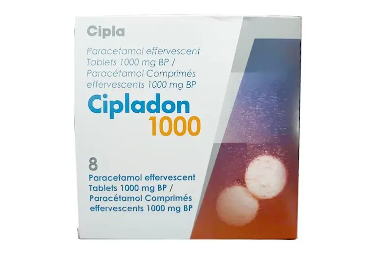 Cipladon 1000mg Effervescent Tabs 8's