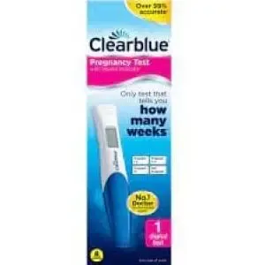Clear Blue Digital Pregnancy Test Week Indicator
