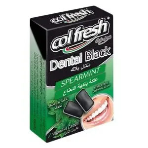 Colfresh Gum Dental Black Spearmint 21G