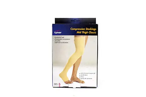 Compression Stockings Mid Thigh XL