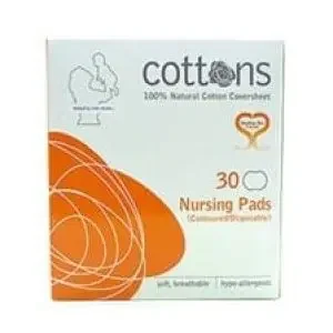 Cottons Nursing Pads 30'S