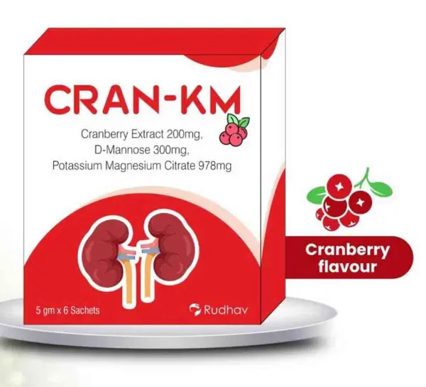Cran KM Sachets 300mg Sachets 6's