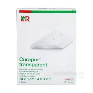 Curapor Transparent 10X8Cm