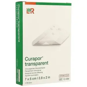 Curapor Transparent 7X5Cm