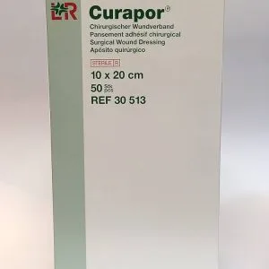 Curapor Transparent Waterproof Dressing 20X10Cm 25S