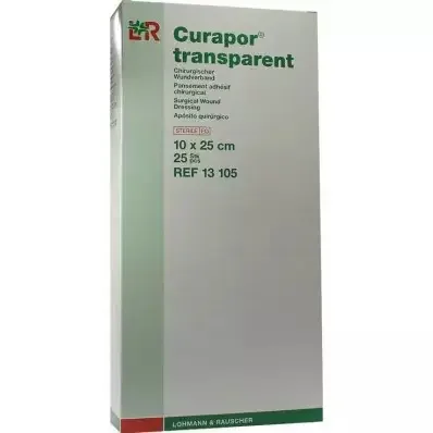 Curapor Transparent Waterproof Dressing 25X10Cm 25S