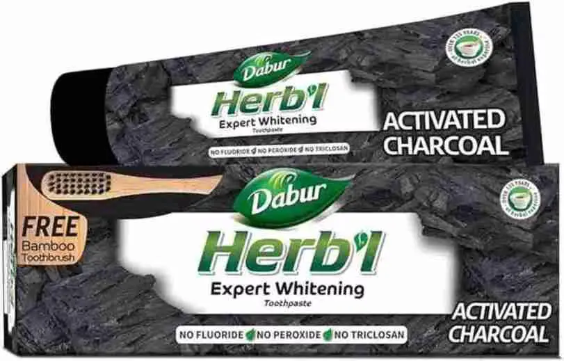 Dabur Herbal T/Paste Activated Charcoal 140gm
