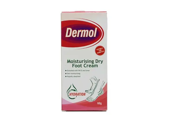 Dermol Moisturising Dry Foot Cream 60g