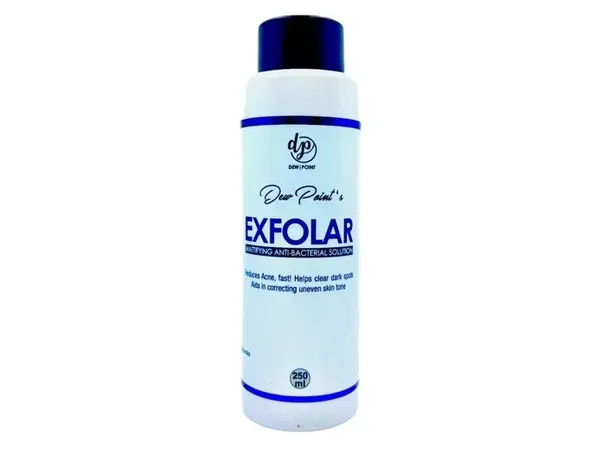 Dewpoint's Exfolar Antibacterial Solution 250ml