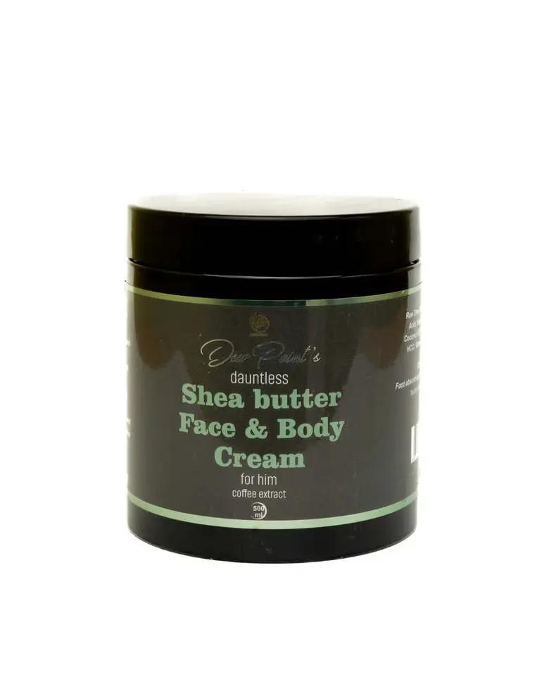 Dewpoints shea butter cream (for him) 500ml