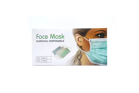 Disposable Face Masks 3-Ply 50's