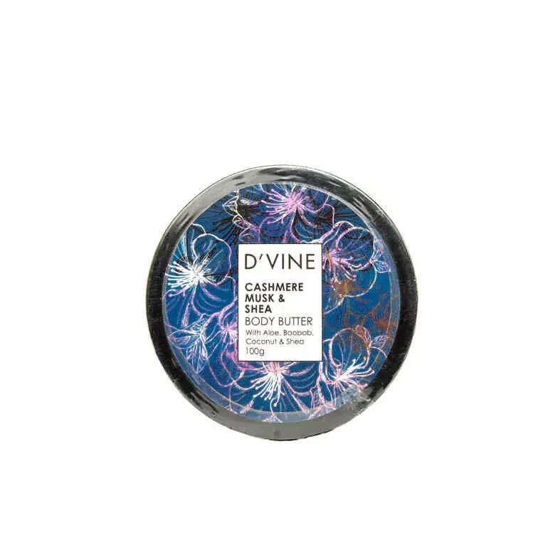 Divine Cashmere Musk & Shea Butter 100gm