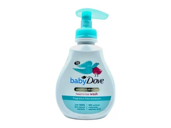 Dove Baby Head to Toe Wash (Fragrance Free) 200ml