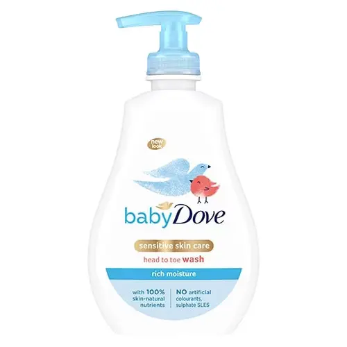 Dove Baby Head to Toe Wash Rich Moisture 400ml