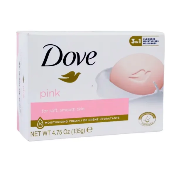 Dove Bar Soap Pink 135G