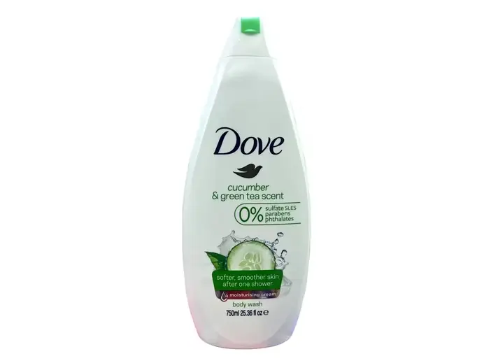 Dove Body Wash Cucumber & Green Tea 750ml