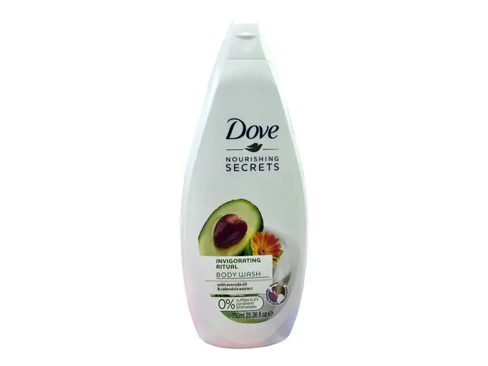 Dove B/Wash Invig Ritual Avocado & Calendula 750ML