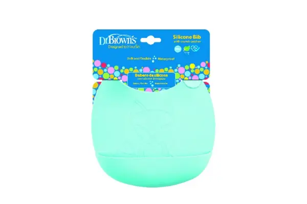 Dr Browns Silicon Bib Turqouise