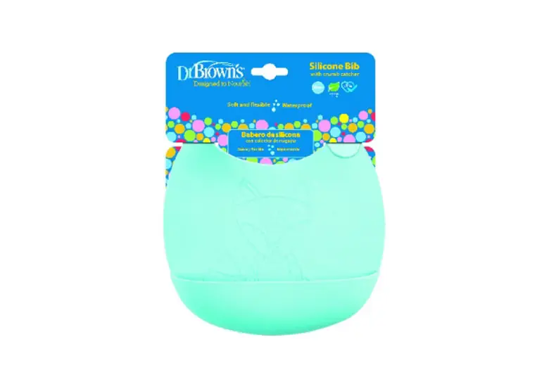 Dr Browns Silicon Bib Turqouise