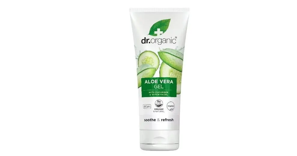 Dr Organic Aloe Vera Gel Cucumber/Witchazel 200ml