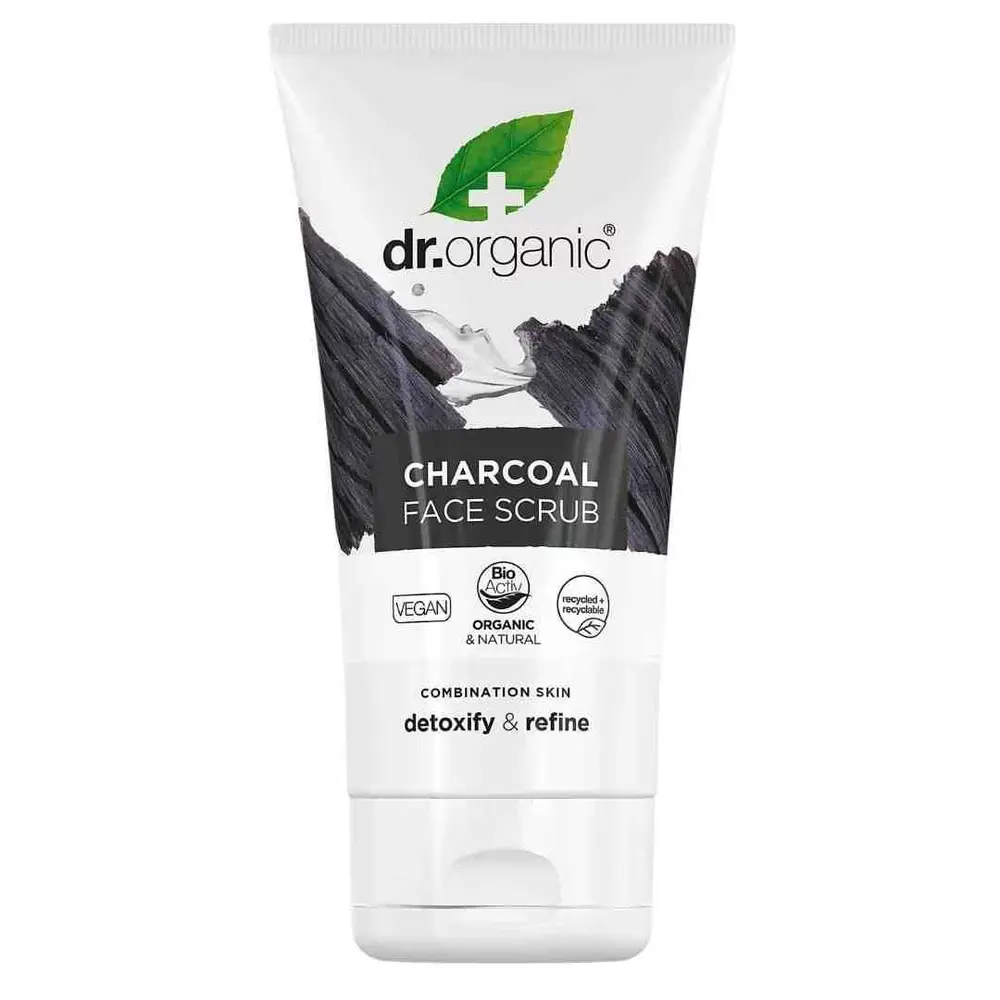 Dr Organic Charcoal Face Scrub 125ml