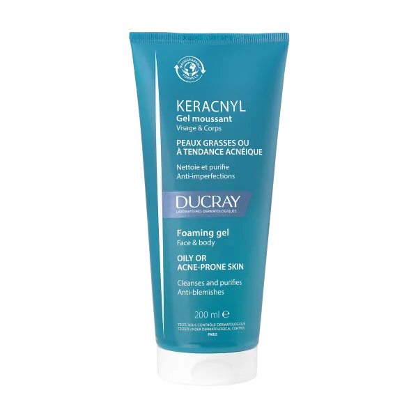 Ducray Keracnyl Foaming Gel Oily& Acne Prone Skin 200Ml