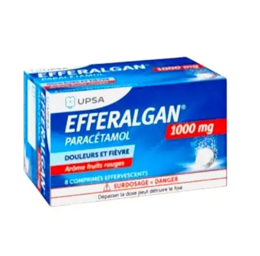 Efferalgan 1g Tablets 8's